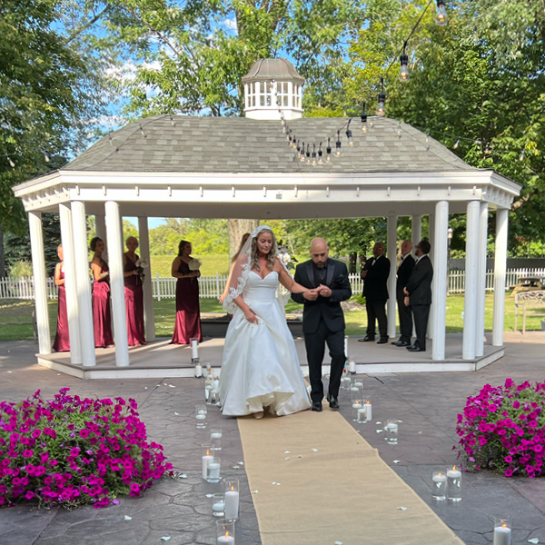 Outdoor wedding